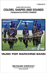 Colors, Shapes and Sounds Marching Band sheet music cover